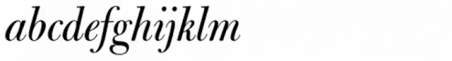 Bulmer Pro Display Italic