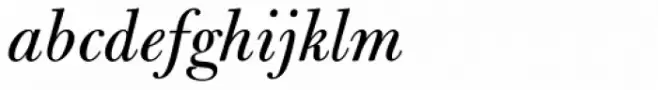 Bulmer Pro Italic