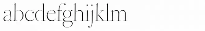 CAL Bodoni Ferrara Banner Extra Light