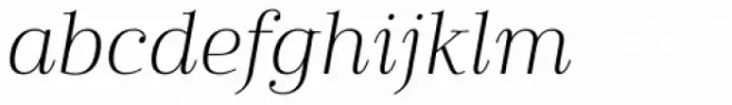 Cabrito Didone Ext Light Italic