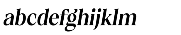 Calgera Semi Bold Condensed Oblique Contrast