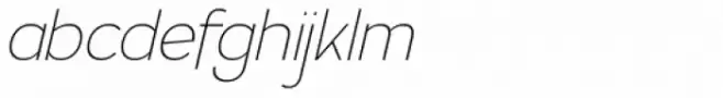 Calvin Ultralight Italic