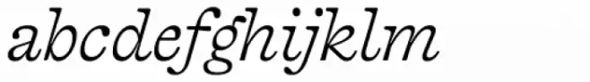 Capraia Extra Light Italic