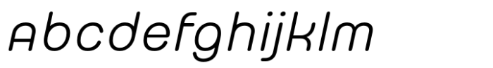 Chewatext Rounded Light Italic