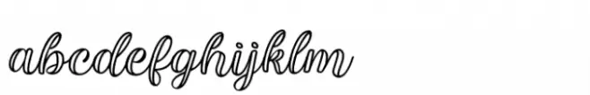 Cinnamon Peach Outline
