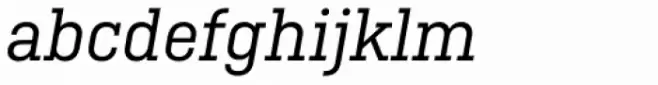 Ciutadella Slab Regular Italic