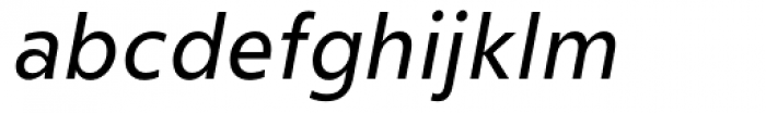 Clear Sans Screen Book Italic