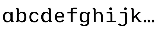Codeline Mono Regular