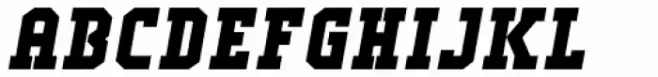 Comply Slab Black Italic
