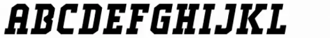 Comply Slab Extra Bold Italic