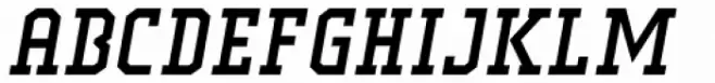 Comply Slab Semi Bold Italic