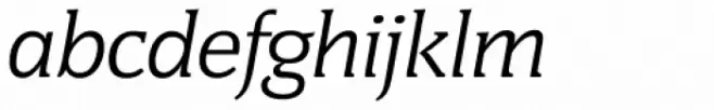Congress Serial Italic