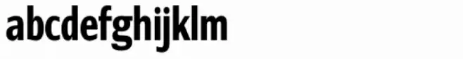 Contra Condensed Bold