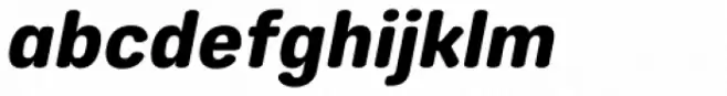 Core Sans ES 85 Heavy Italic