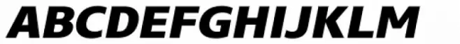 Core Sans N SC 75 ExtraBold Italic