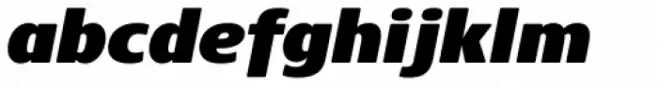 Core Sans NR 95 Black Italic