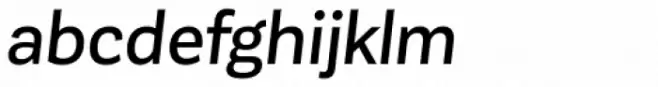 Corporative Sans Medium Italic