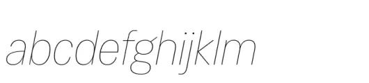 Cosima Ultra Thin Italic