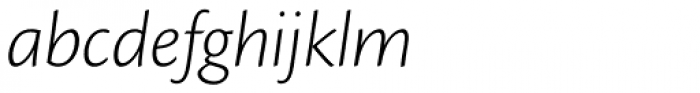 Cronos Pro SubHead Light Italic