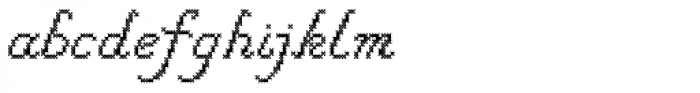 Cross Stitch Cursive