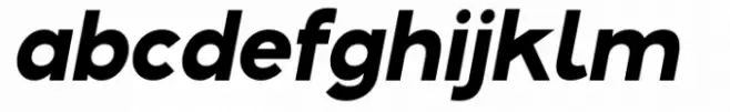 Crox Black Italic