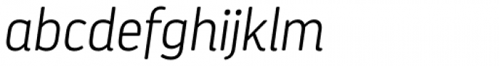 Darwin Essential Rounded Extra Light Italic