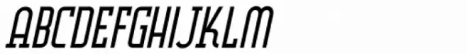 Deco Semi Serif Oblique JNL