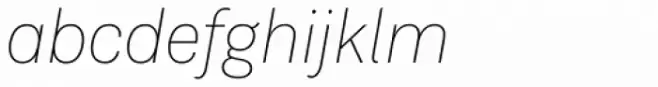 Doctrine Thin Italic