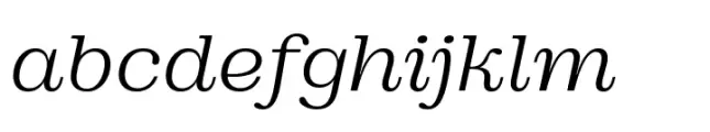 DT Augustina Slab Italic 5 Light