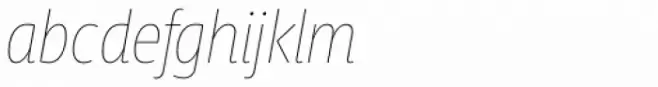 Duddy Thin Italic