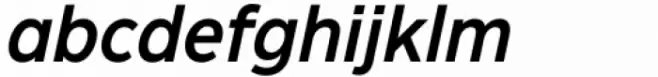 Eastman Grotesque Demi Bold Italic