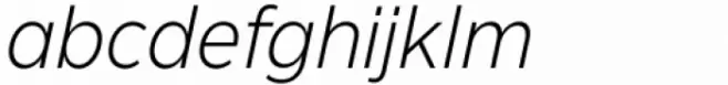Eastman Grotesque Light Italic