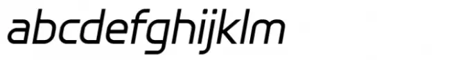 Egosta Light Italic