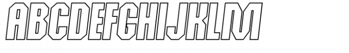 Electroz Outline Italic
