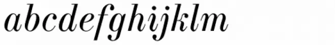 Elizabeth Italic