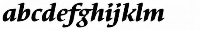 Elysa EF Heavy Italic