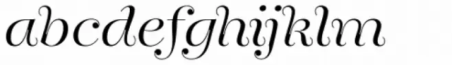Encorpada Essential Light Italic