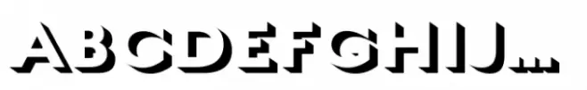 English Grotesque Shaded