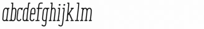 Enyo Slab Italic