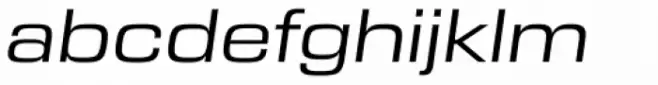 Eurostile Next Pro Extended Italic