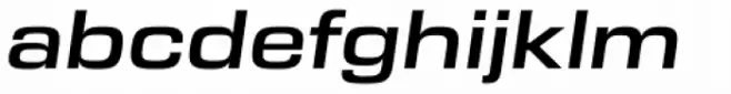 Eurostile Next Pro Extended Semi Bold Italic