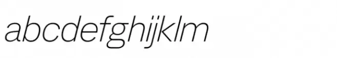 Expline Thin Italic