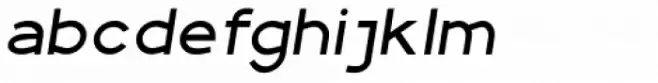 Fancy Semi Bold Oblique