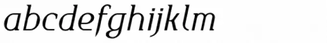 FF Maverick Light Italic