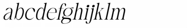 First Class Thin Italic Neue