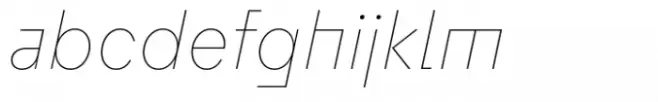 Flink Neue Bauhaus Cnd Thin Italic