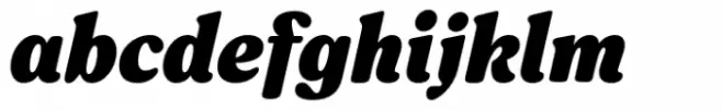 Forrest Heavy Italic