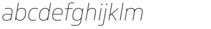 FS Hackney Thin Italic