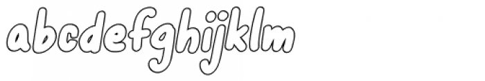 Fun Club Outline Italic