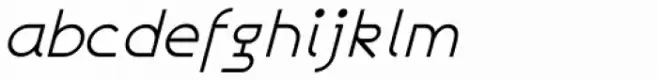 Galexica Italic